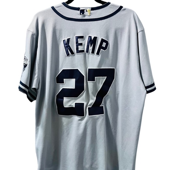 Matt Kemp Padres Majestic Authentic Collection Embroidered Jersey Size 48 - Picture 3 of 8